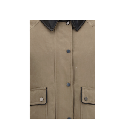 MAYFEYR - Brunello Cucinelli - Padded Down Jacket With Leather Collar - MG5457551C5456