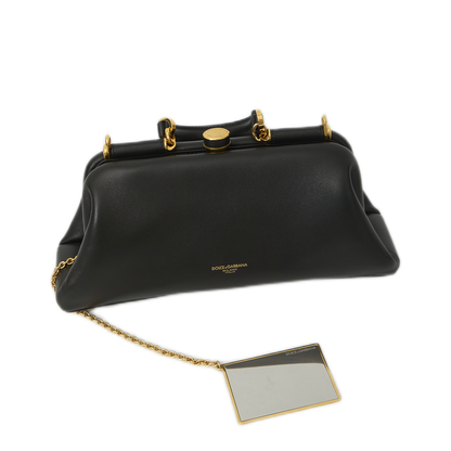 MAYFEYR - Dolce & Gabbana - Black Lambskin Shoulder Bag - BB7986BF98480999