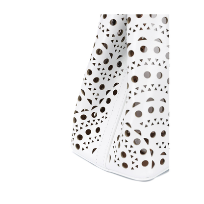 Mina 20 Bag in Vienne Wave Calfskin - Optical White