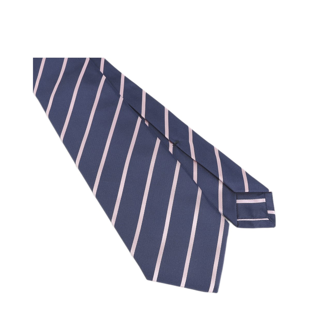 MAYFEYR - Kiton - Silk Tie With Pink Stripes - UCRVKGC01M2907000MULTI