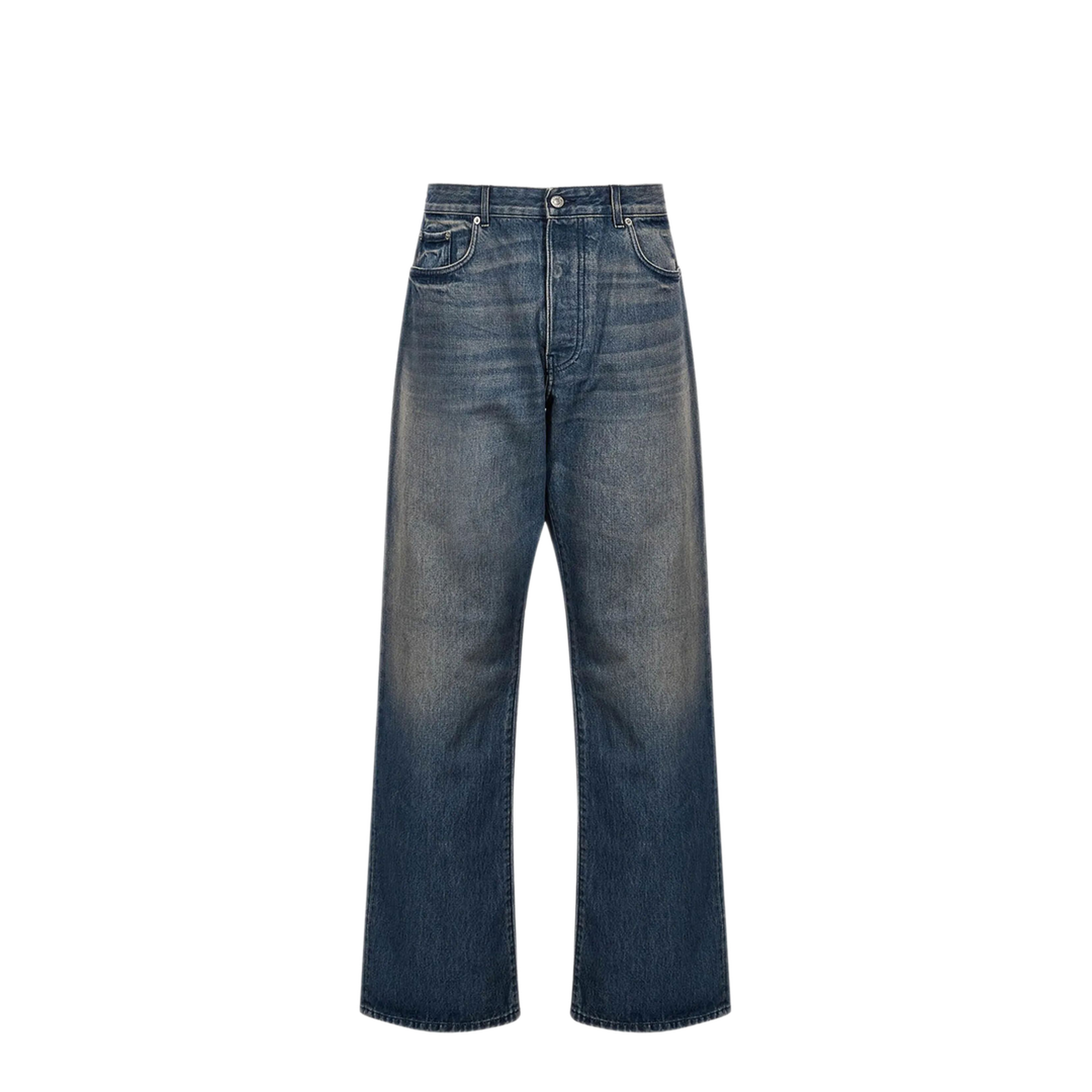 MAYFEYR - Dries Van Noten - Peyter Den 4410 M W Pants Blue - 0209414410504