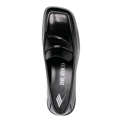 MAYFEYR - The Attico - Amanda Leather Loafers - 247WS834L046100