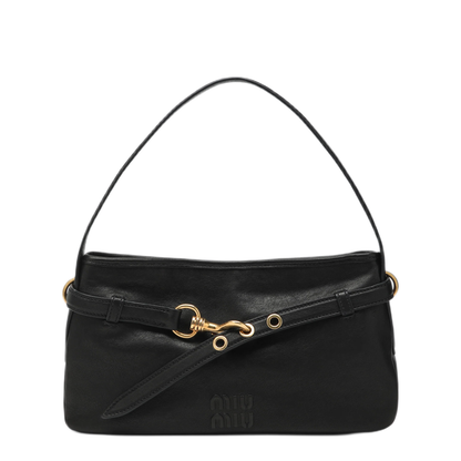Aventure Lambskin Handbag - Black