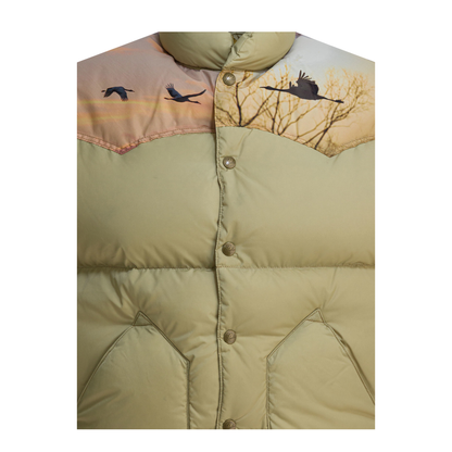 MAYFEYR - Needles - X Rocky Mountain Featherbed Sleeveless Jacket - RW431ABEIGE