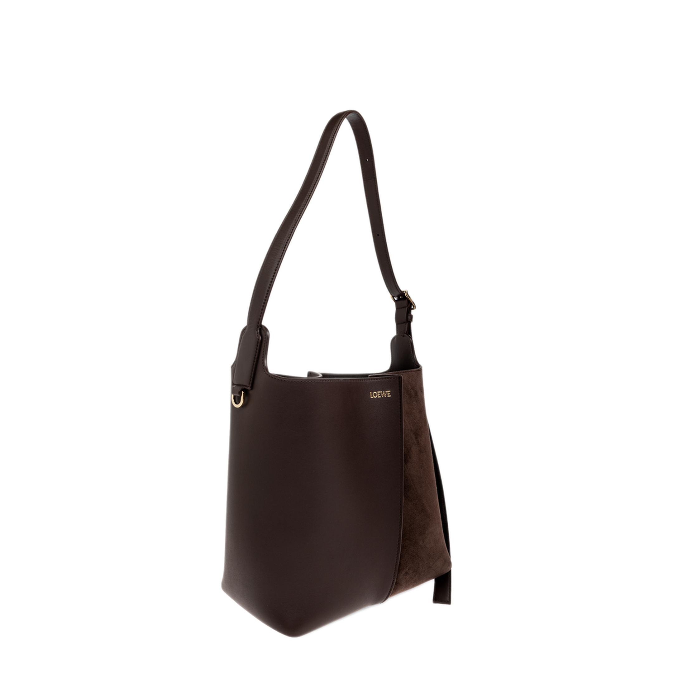 MAYFEYR - Loewe - “Bilbao Bucket Medium” Bag - A418WRPX010DARKCHESTNUT