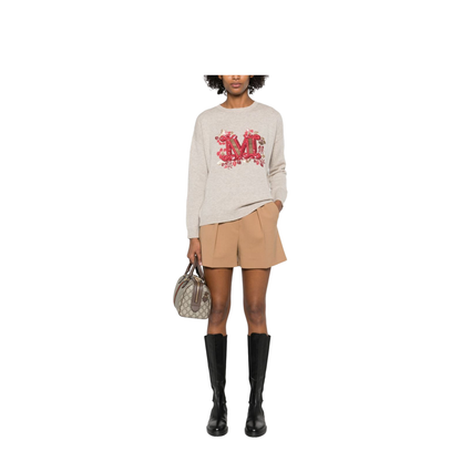 Brown Wool and Cashmere Jumper