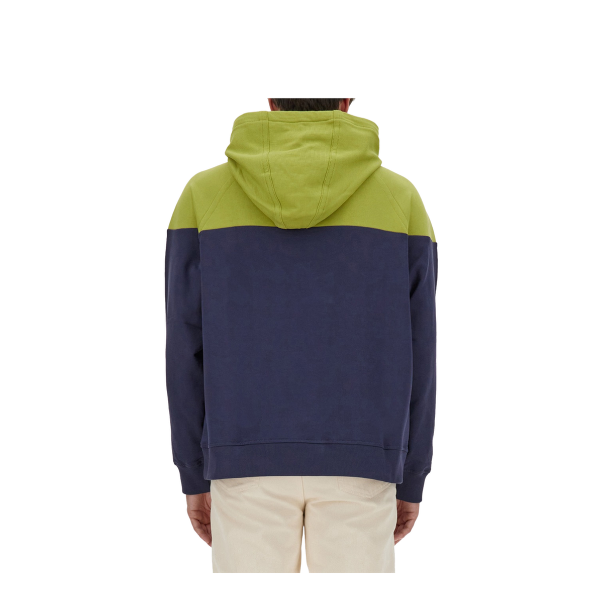 Logo Hooded Sweatshirt Kangaroo Pocket In Green