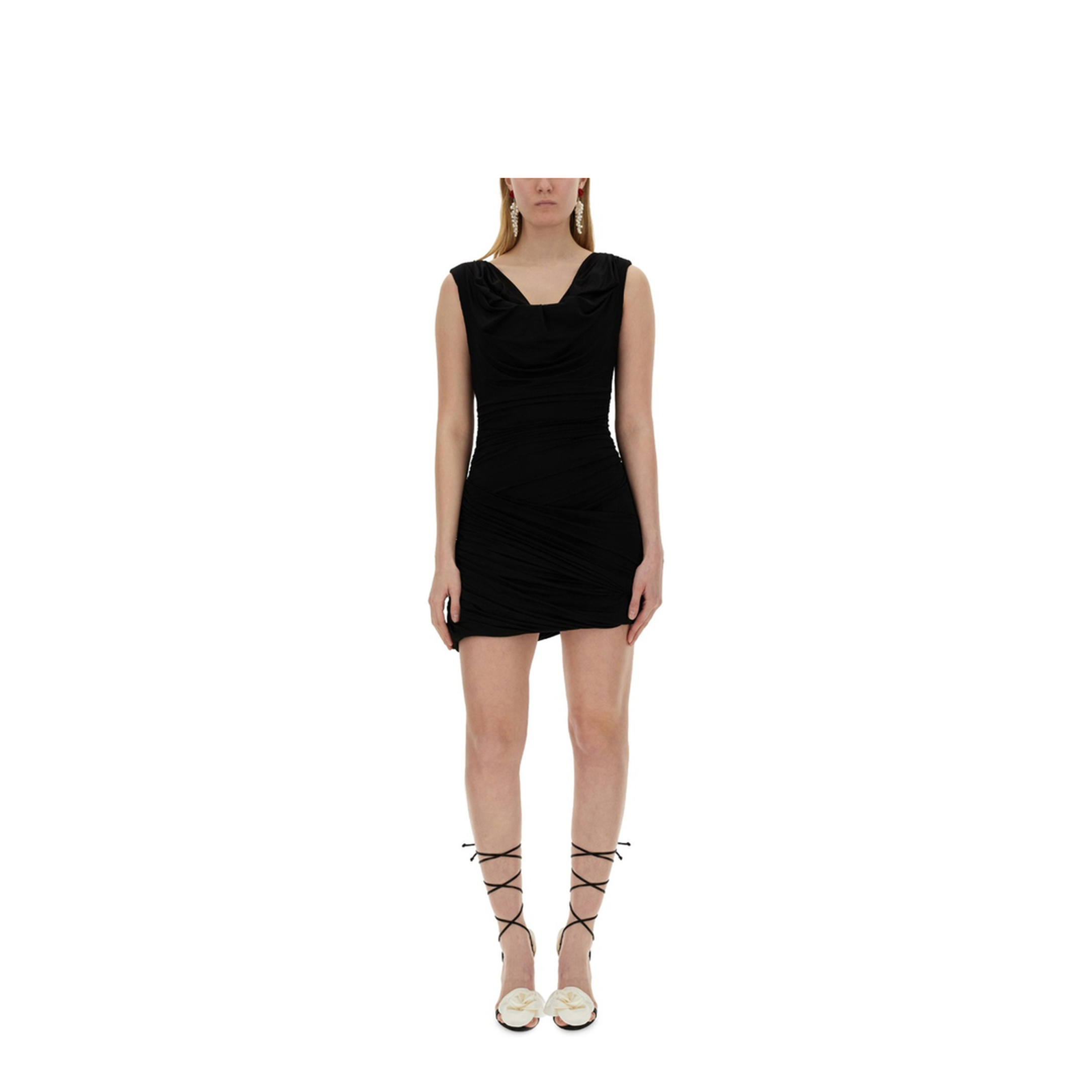 MAYFEYR - Magda Butrym - Jersey Dress - 184524BLACK