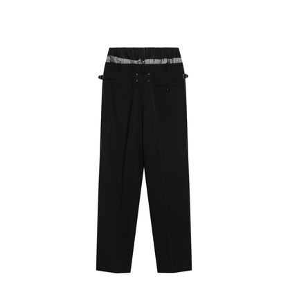 Black Trousers Anonymity of the Lining