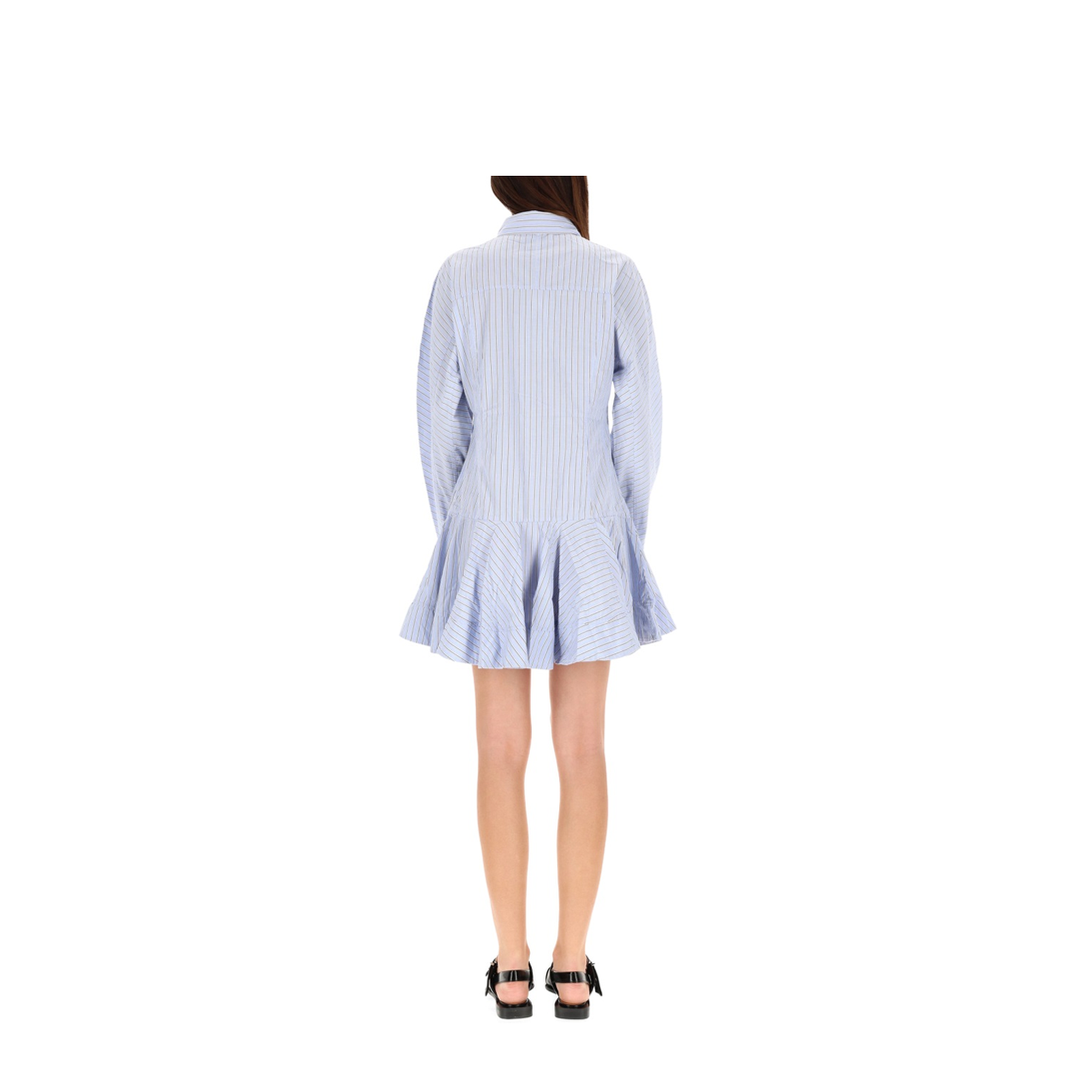 MAYFEYR - Ganni - Striped Chemisier Dress - W110101M