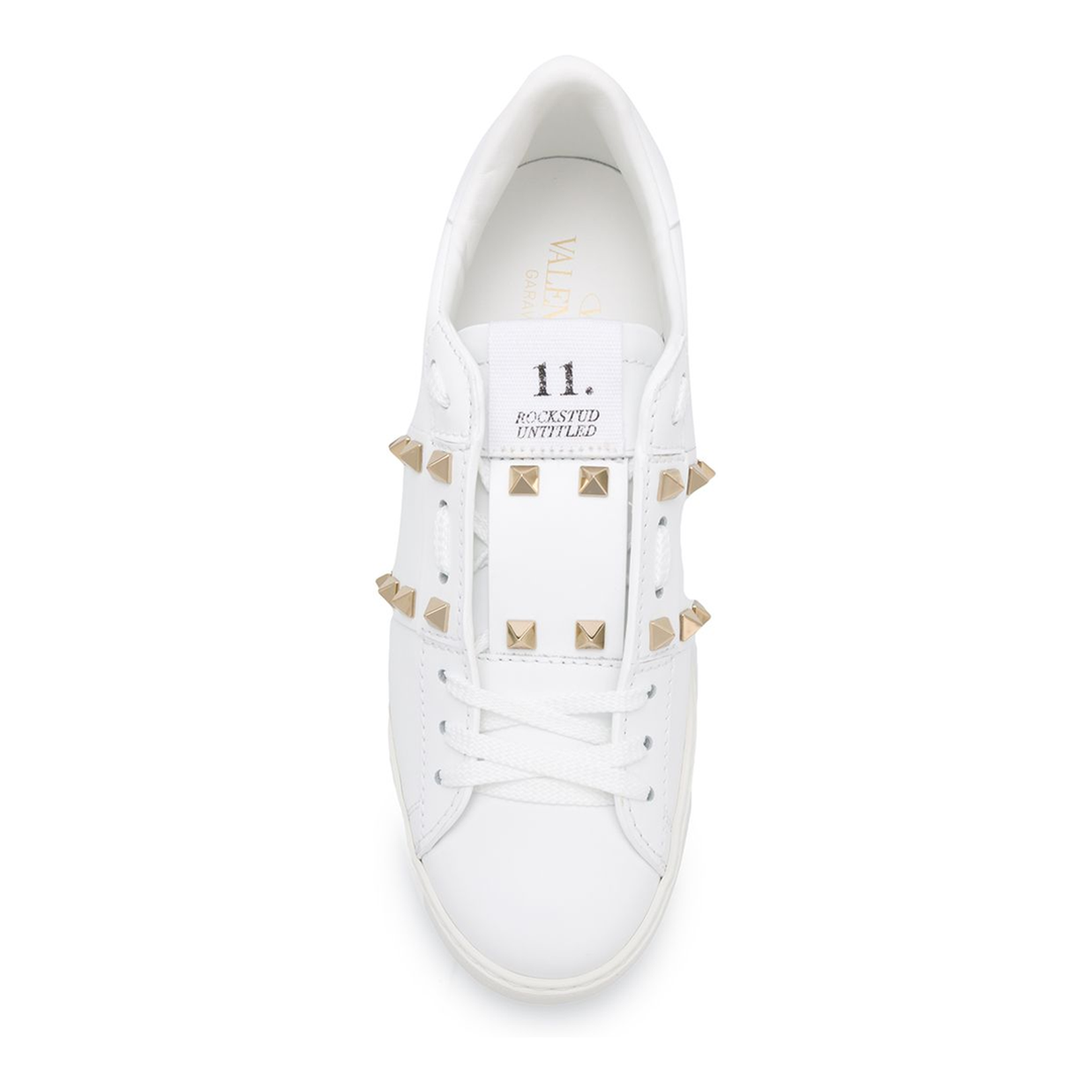 Untitled Open Sneaker in White