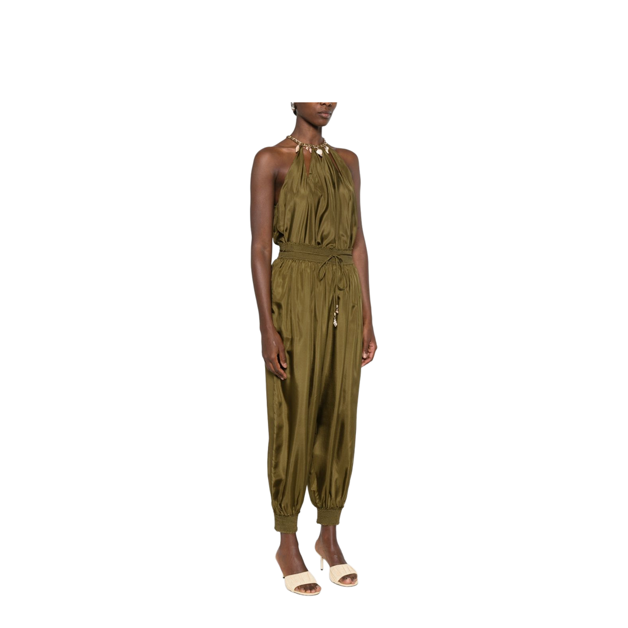 MAYFEYR - Zimmermann - Trousers Green - 7738PSS263OLV
