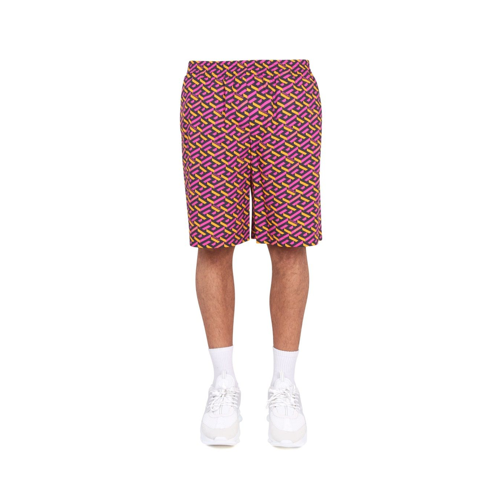 Bermuda with Logo Print