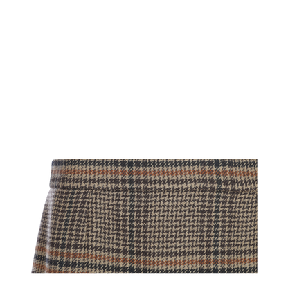 Wool and Cashmere Midi Skirt