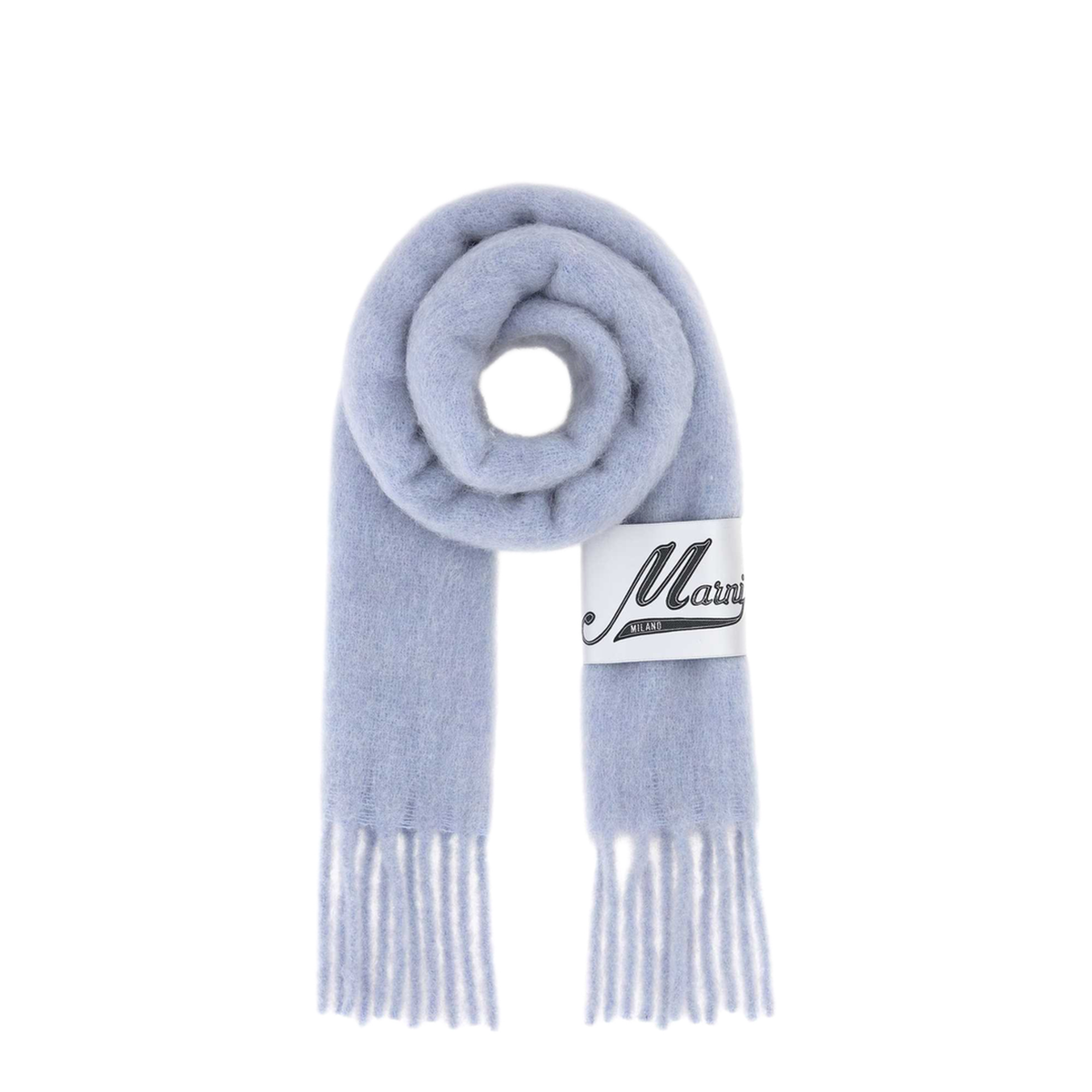 MAYFEYR - Marni - Powder Blue Alpaca Blend Scarf - SCMC0143Y1UTW91800B50