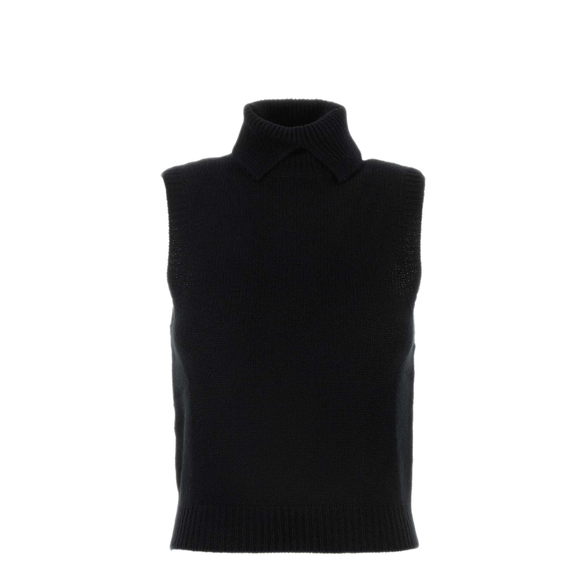 MAYFEYR - Prada - Black Cashmere Vest - P29B50SOOO15O5F0002