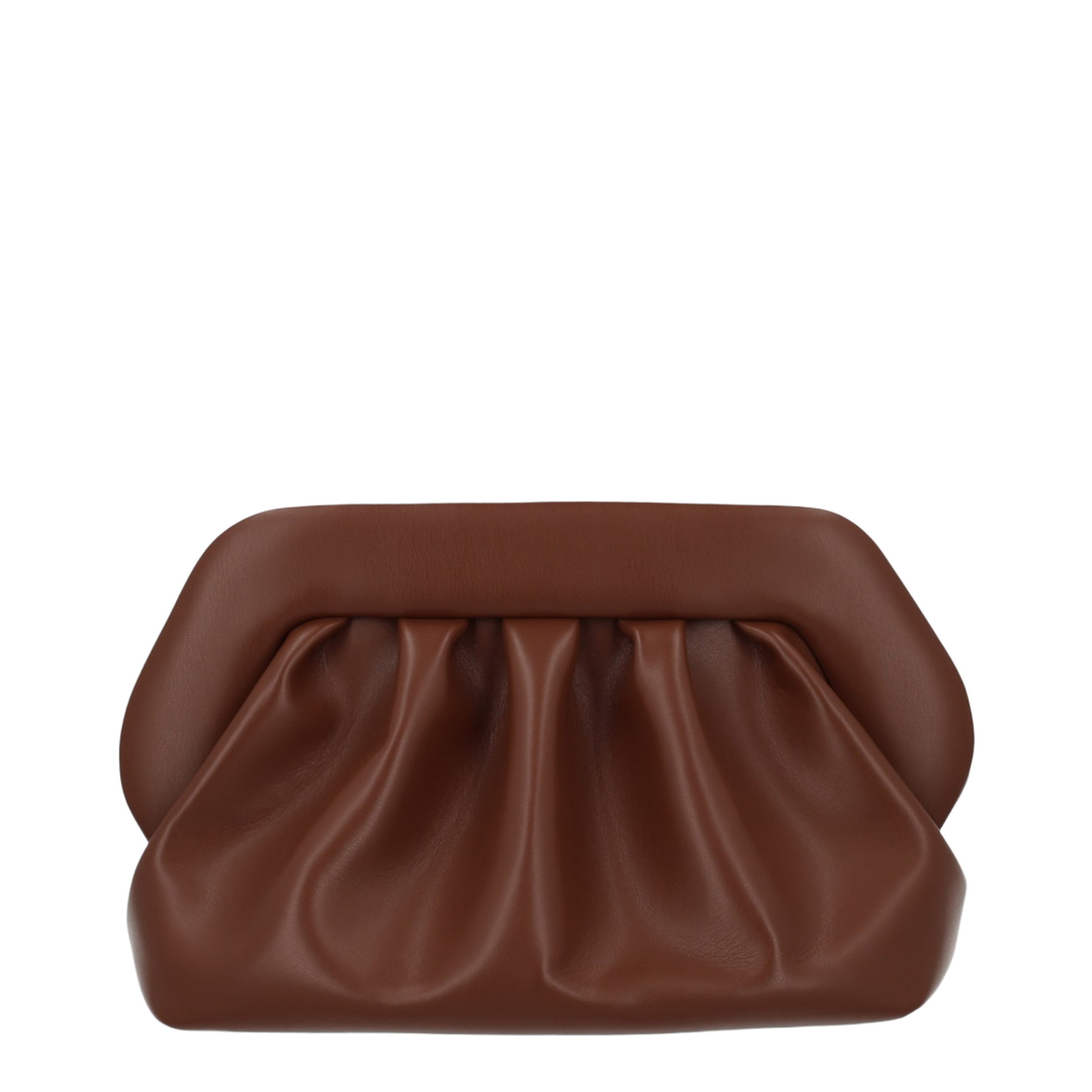 Bios Vegan Leather Clutch - Friar Brown