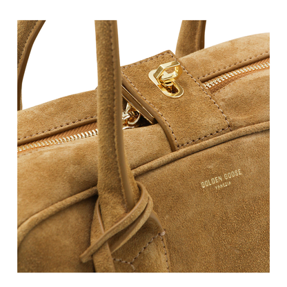 Vita Suede Leather Tote Bag