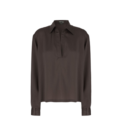 MAYFEYR - Tom Ford - T-Shirts And Polos Brown - TS2144FAX1720EDB