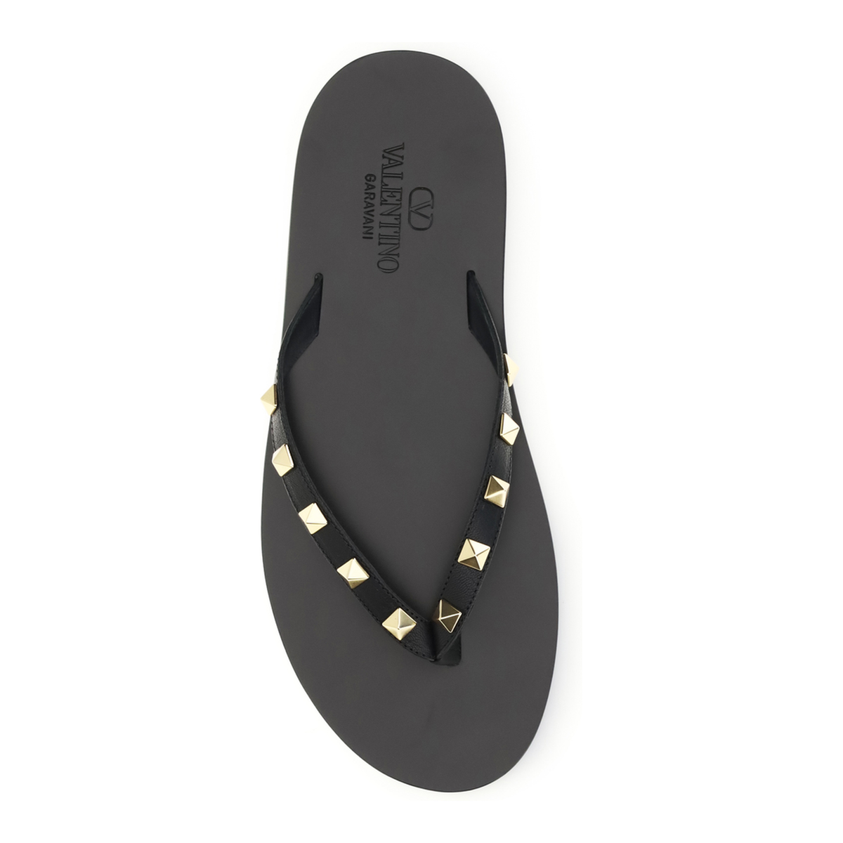 MAYFEYR - Valentino - Rockstud Thong Sandals - 9Y2S0O16UIS0NO