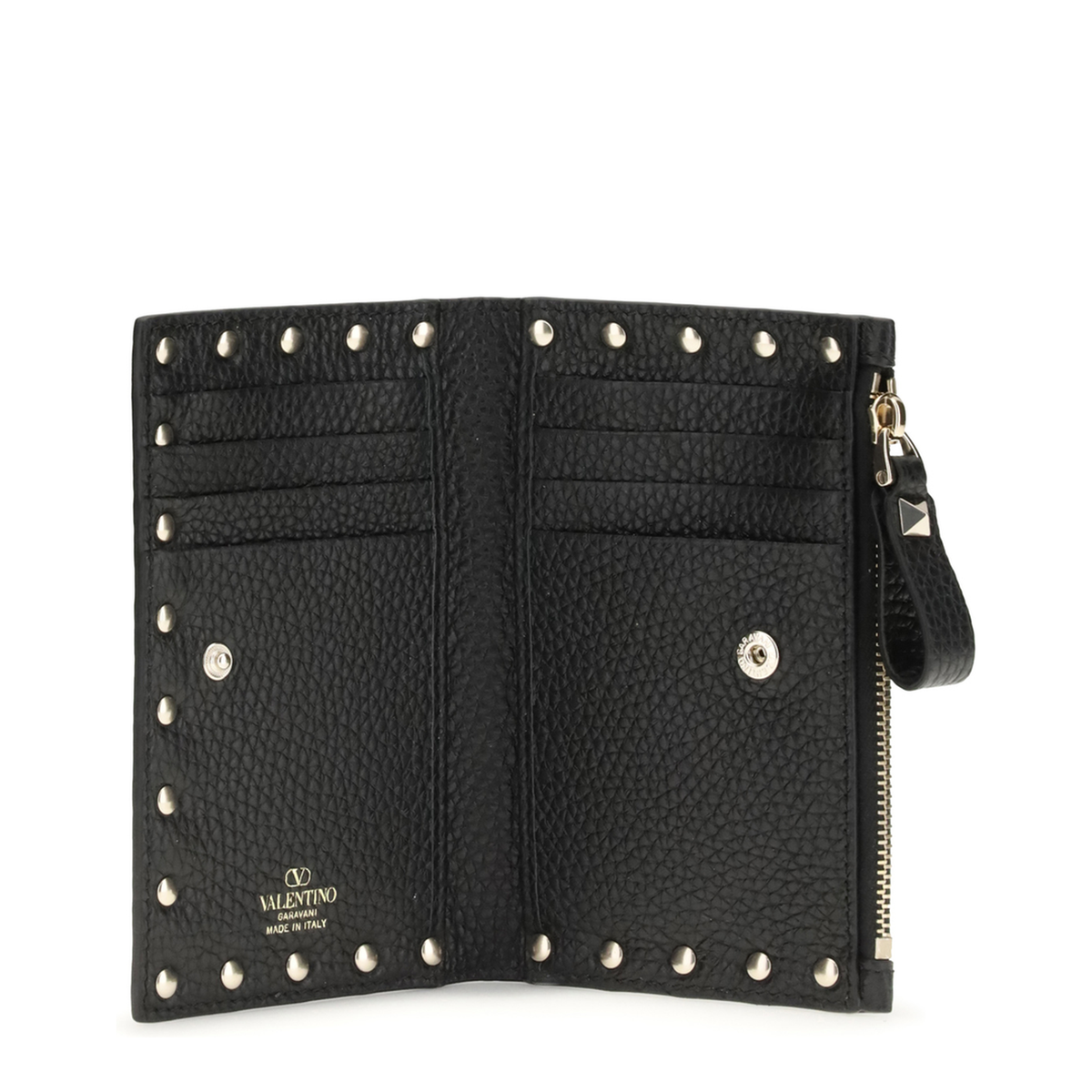 MAYFEYR - Valentino - Rockstud Zip Card Holder - 9W2P0605VSH0NO