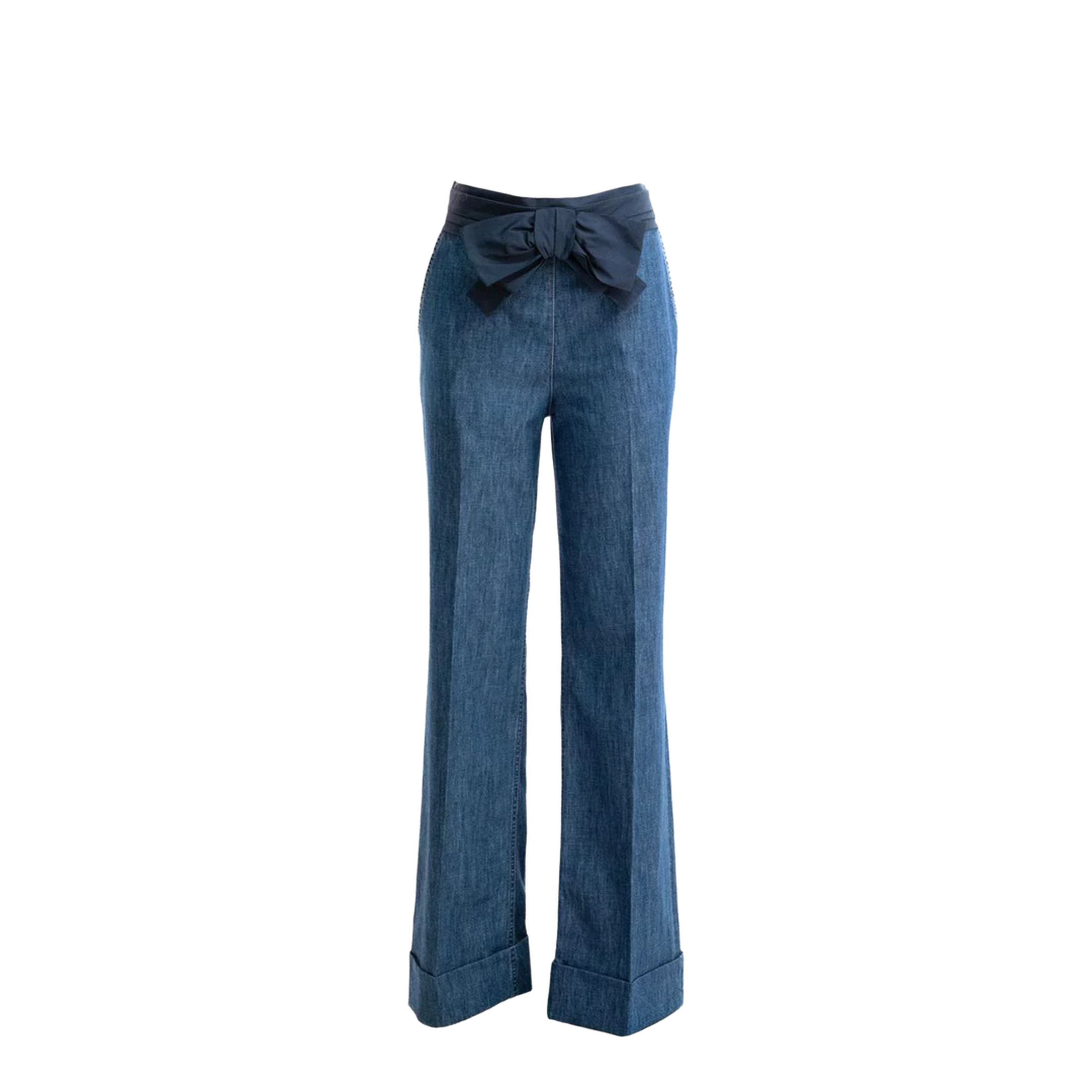 Bow Denim Jeans