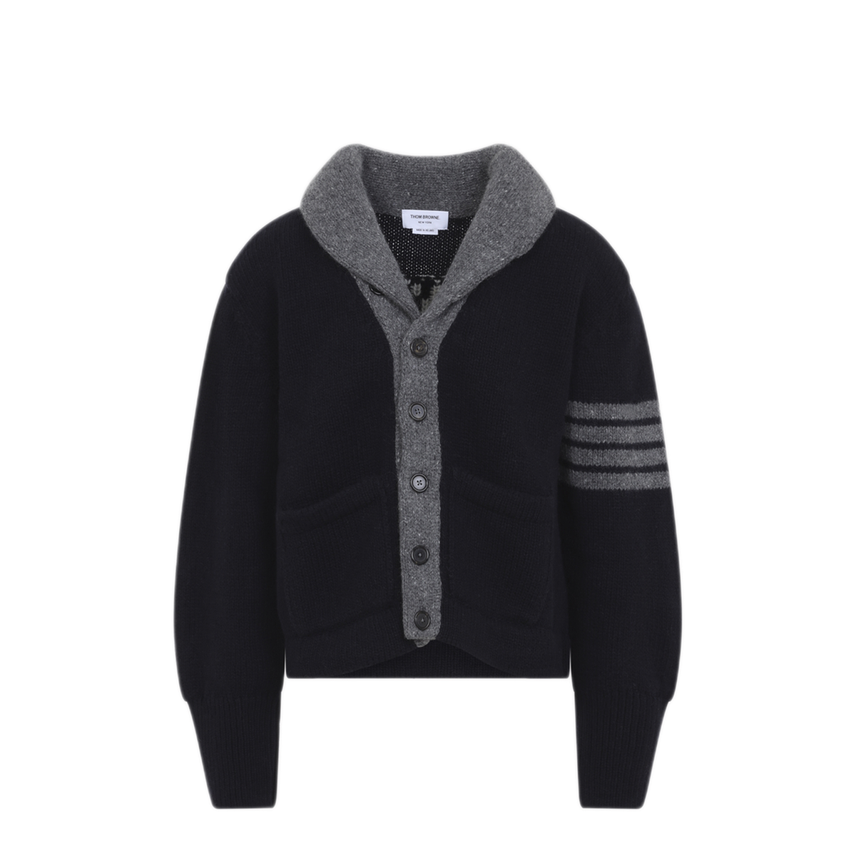 Jersey Collar Cardigan