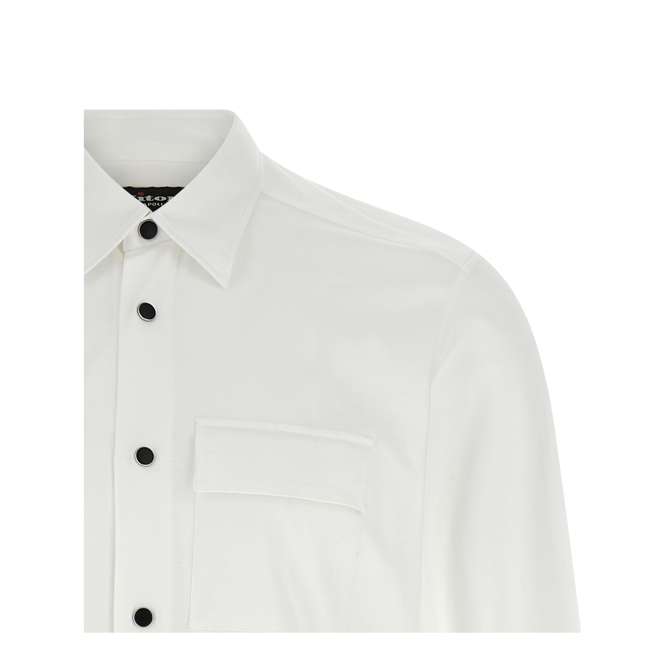 Buba Snap-Button Shirt White
