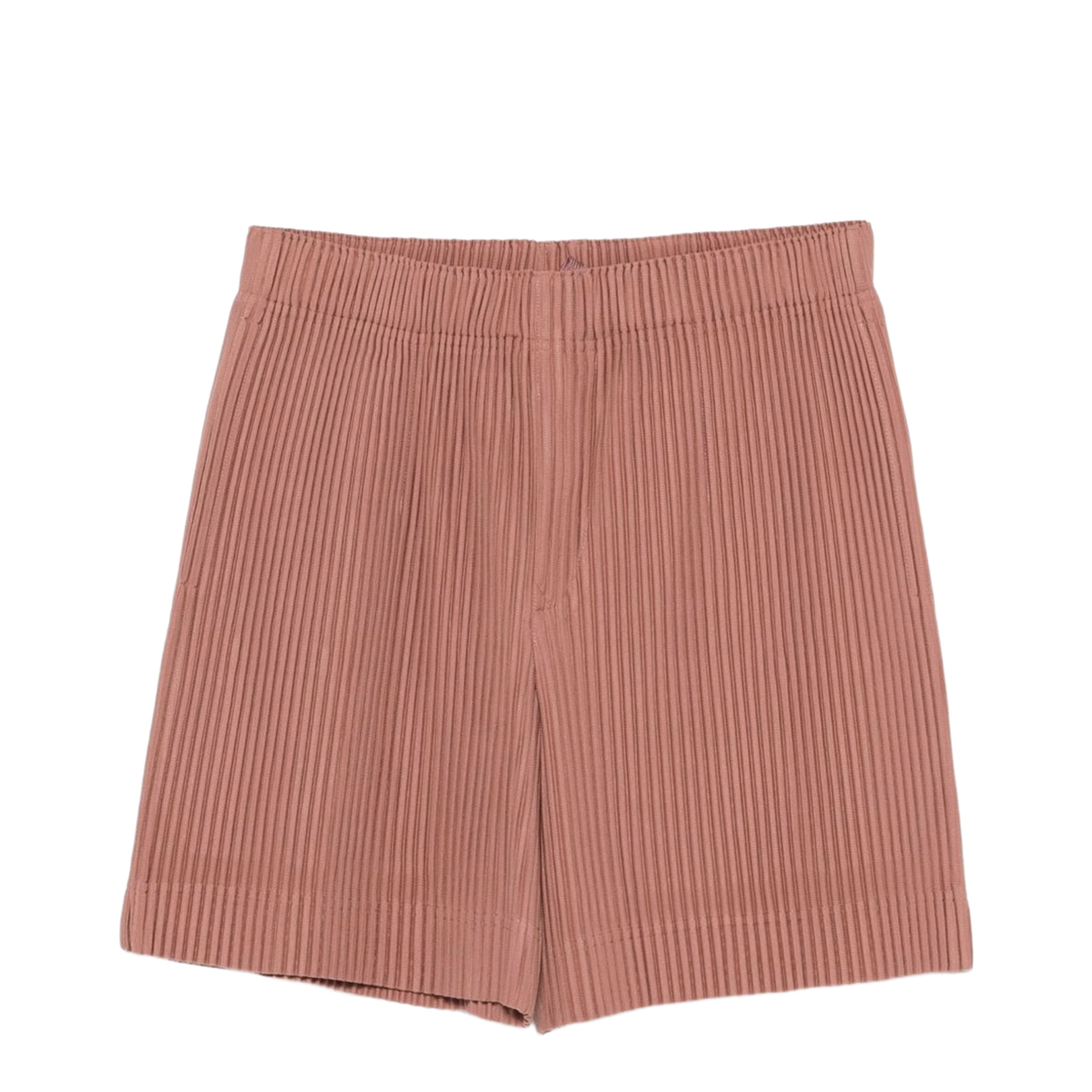 Pink Plisse Fabric Pull-On Style