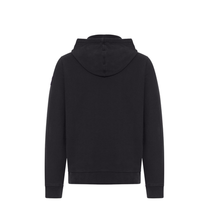 Hooded Sweatshirt in Brushed Organic Cotton Fleece