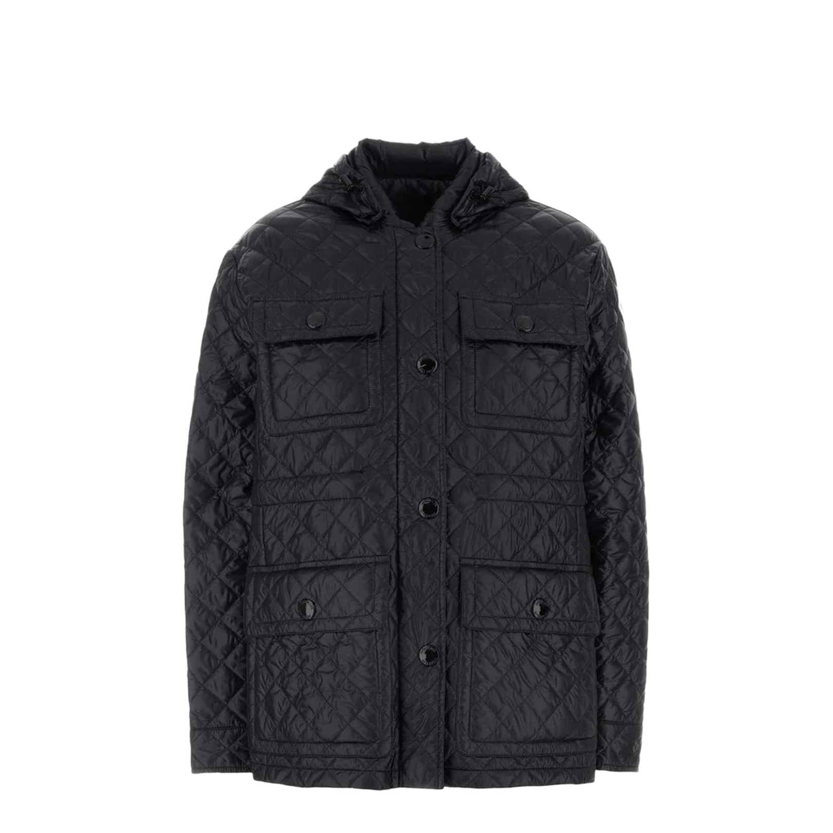 Black Nylon Anet Jacket