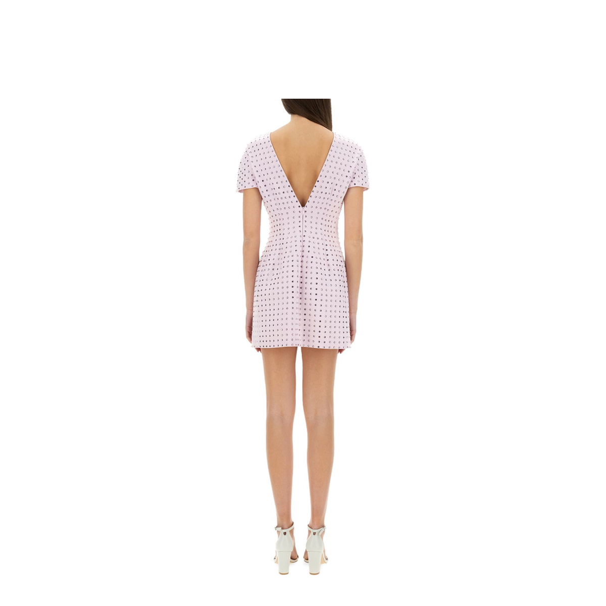 MAYFEYR - Sportmax - Mini Dress With Rhinestones - 2512621014600254001