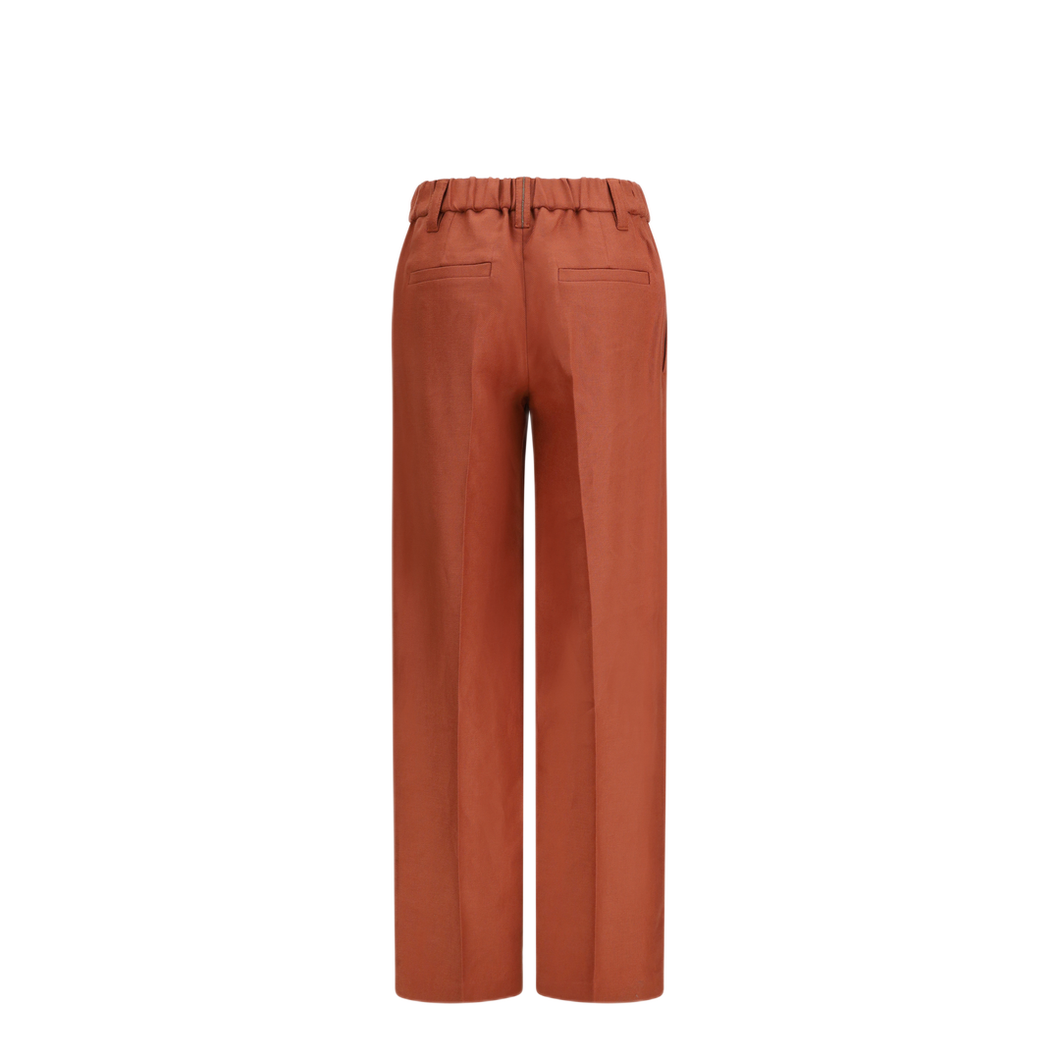 MAYFEYR - Brunello Cucinelli - Wide Leg Pants In Linen With Elastic Waistband - MH527P9198C8604