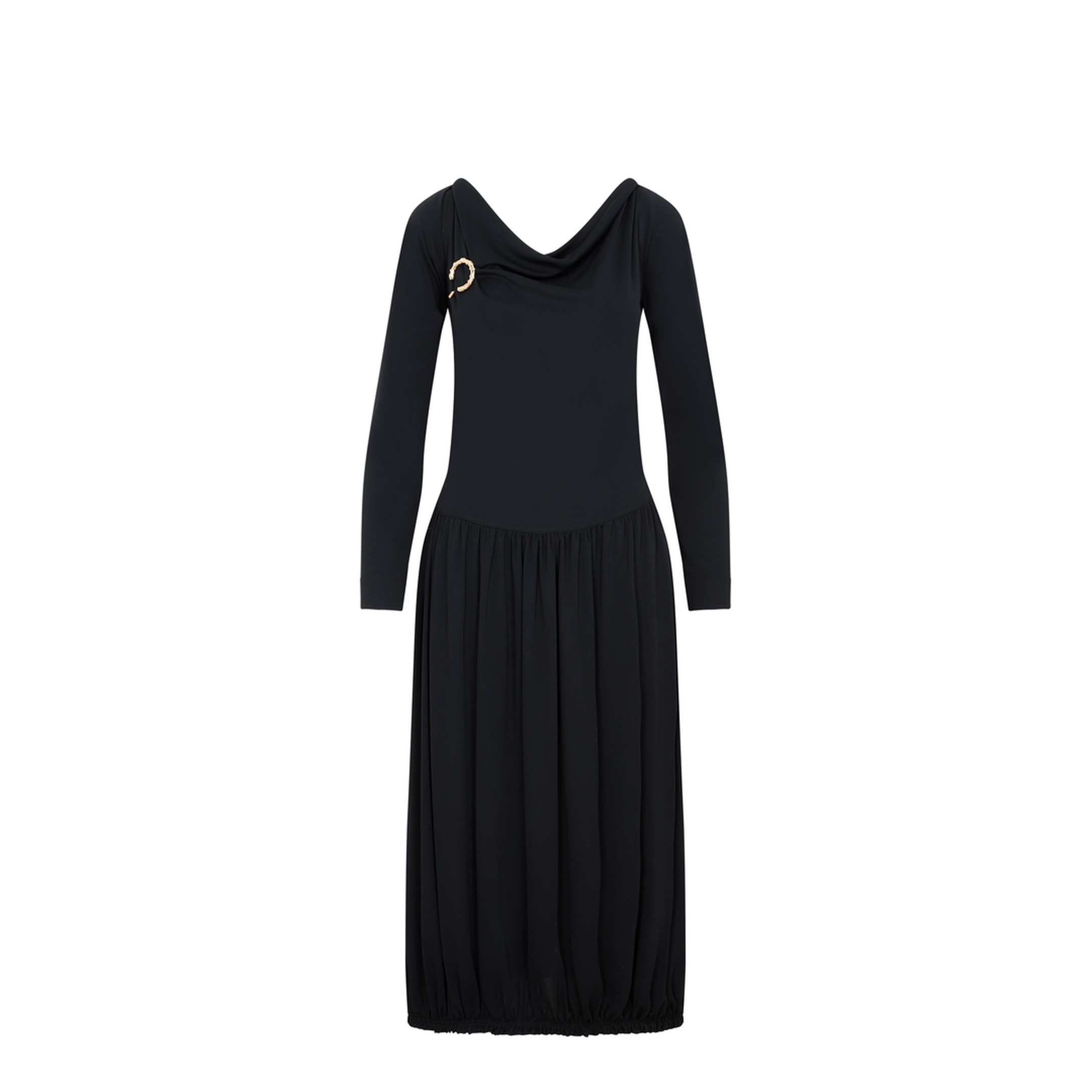 MAYFEYR - Lanvin - Drape Midi Dress - RWDR00044792P23