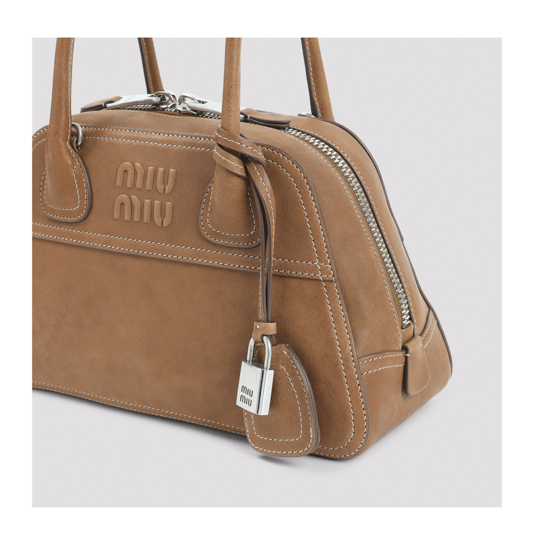 MAYFEYR - Miu Miu - Vivian Nappa Shoulder Bag - 5BB200VOOO2BBL