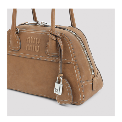 MAYFEYR - Miu Miu - Vivian Nappa Shoulder Bag - 5BB200VOOO2BBL