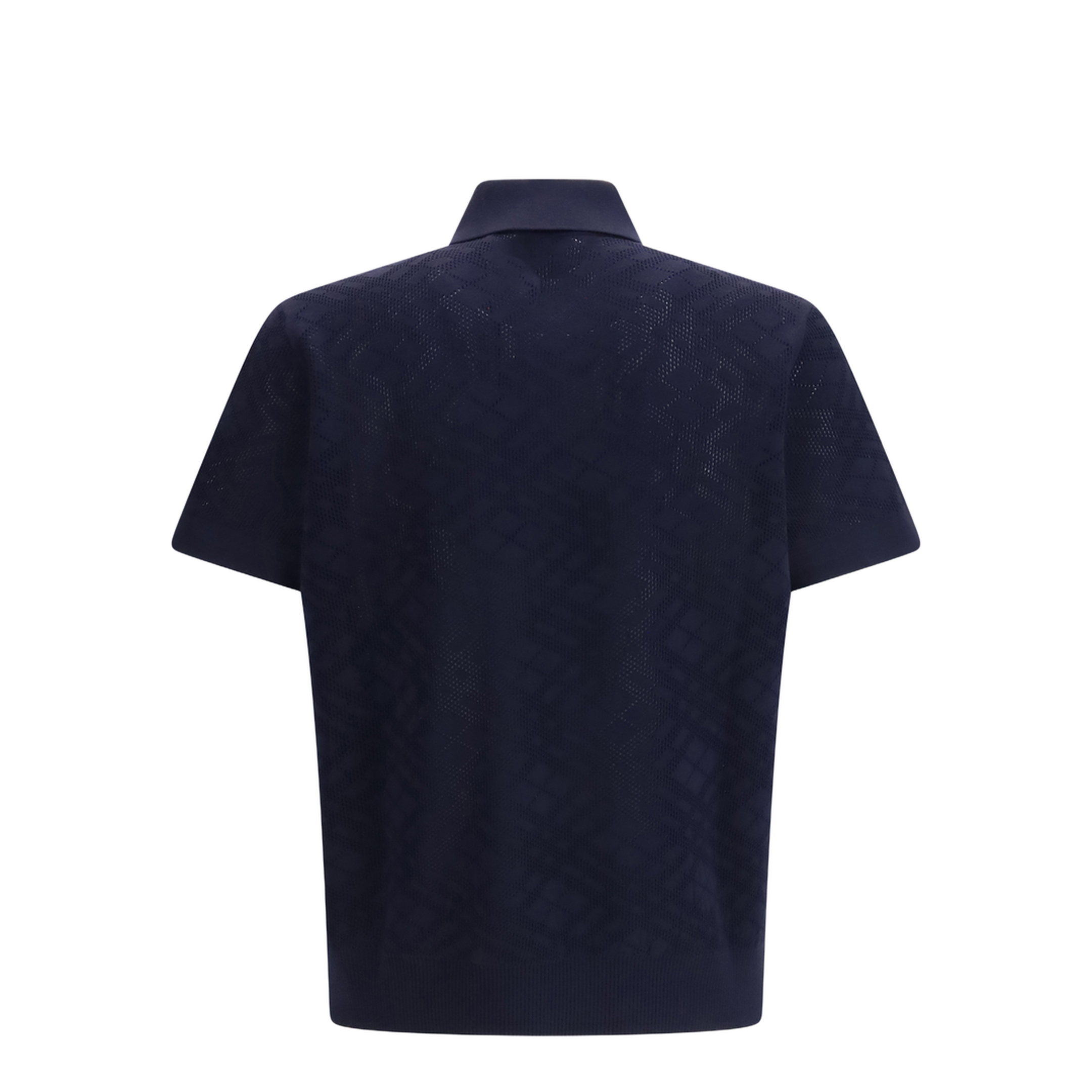 MAYFEYR - Burberry - Check Wool Polo - 8118493