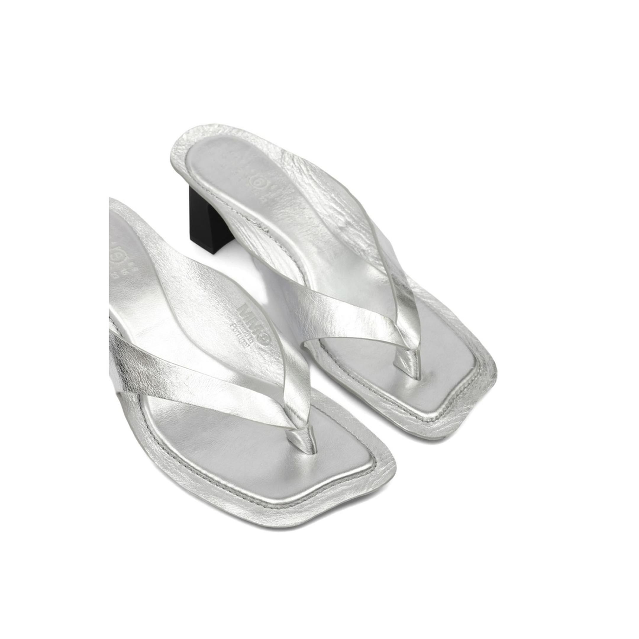 MAYFEYR - Mm6 Maison Margiela - Sandals Silver - S66WP0210M30011T9002