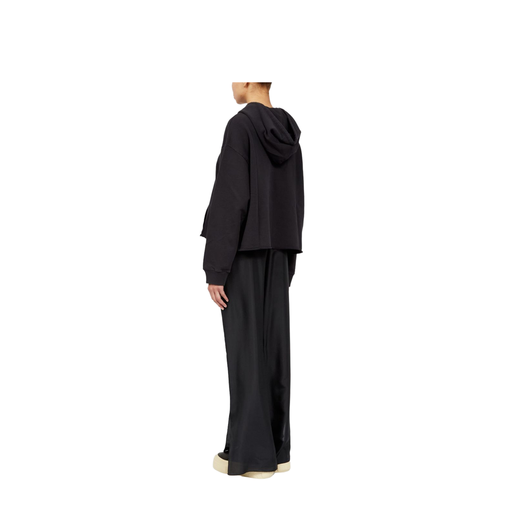 Black Hooded Sweatshirt