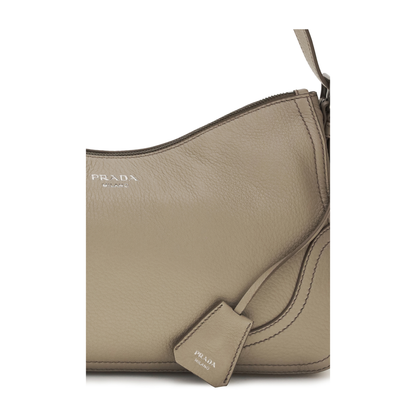 MAYFEYR - Prada - Aimée Large Shoulder Bag In Leather - 1BC2802HIK