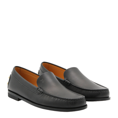 Metal Dots Loafers