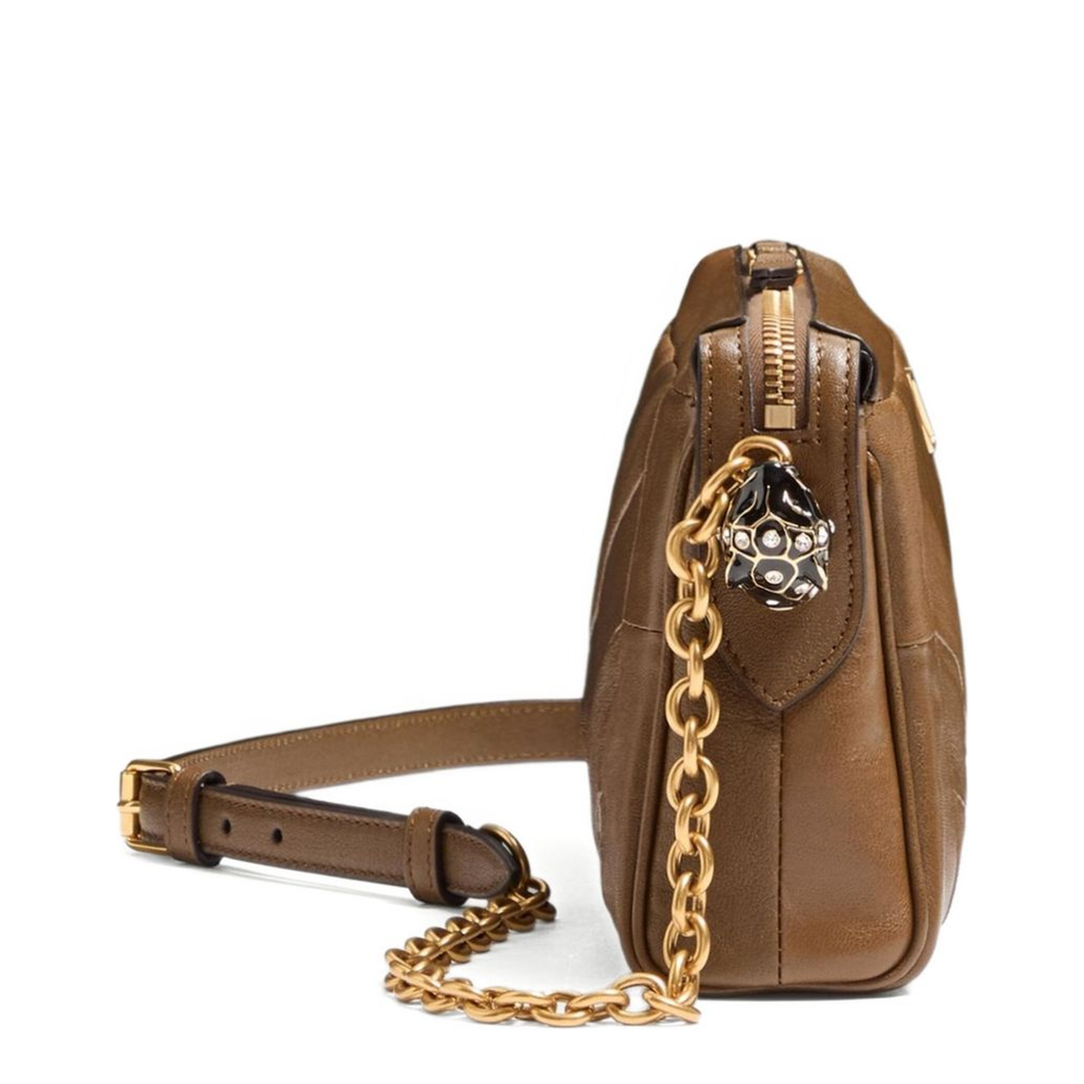 Panthea Small Leather Shoulder Bag
