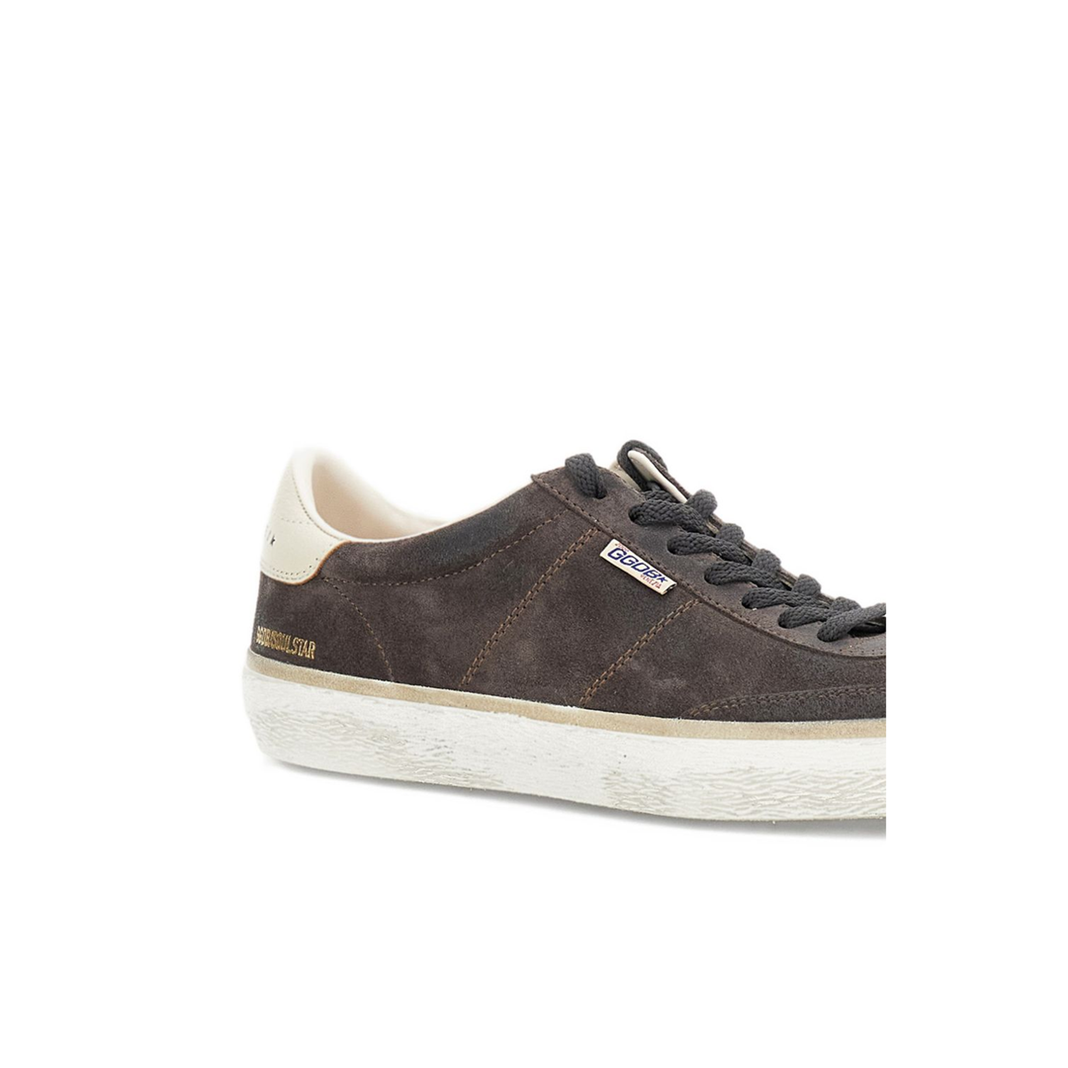 Soul-Star Suede Upper Toe And Tongue Nappa Heel