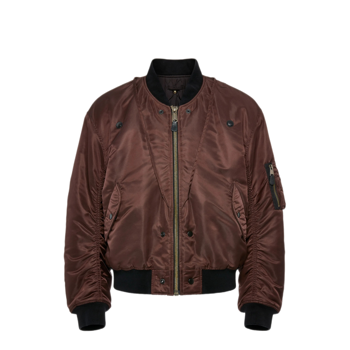 Reversible Nylon Bomber