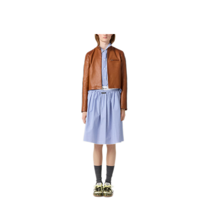MAYFEYR - Miu Miu - Leather Cap - MPW008SOOO19BXF0134