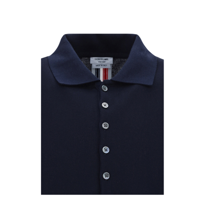 MAYFEYR - Thom Browne - Short Sleeve Polo - MJP042A00050