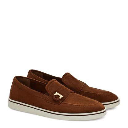 MAYFEYR - Ferragamo - Flat Shoes Brown - 02A374789430001