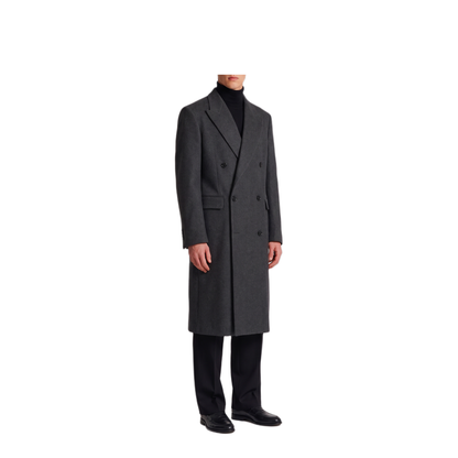 MAYFEYR - Lardini - Grey Double Breasted Coat - AC40408ECN65602950