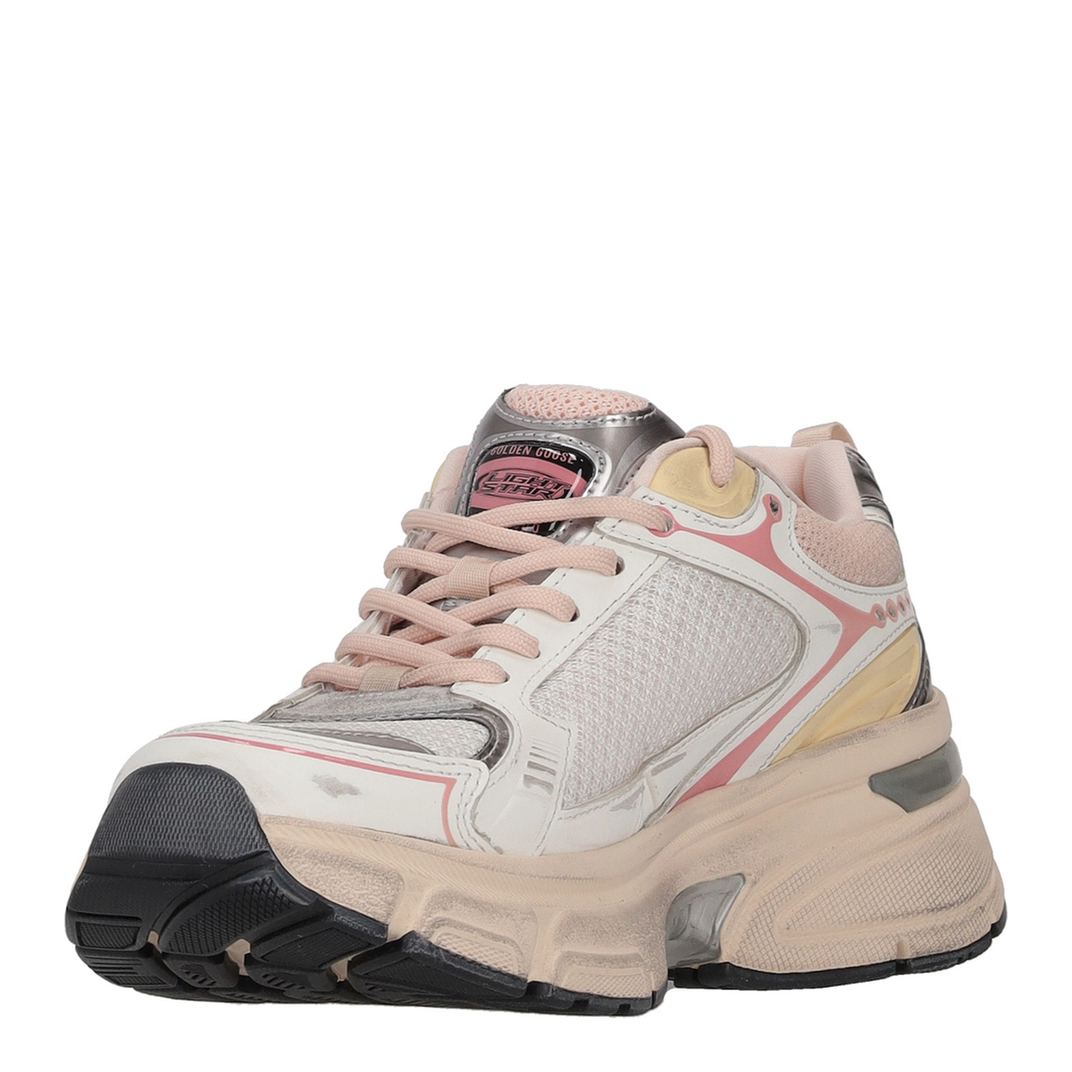 MAYFEYR - Golden Goose - Lightstar Mesh And Leather Upper Sneakers - GWF00724F00875111858