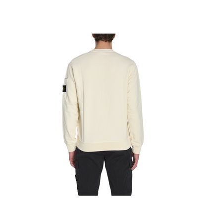MAYFEYR - Stone Island - Beige Logo Badge Sweatshirt - L1S156100019S0410V0093